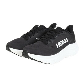 【3,000ptバック！要エントリー＆抽選★10/1-5限定】ホカ（HOKA）（レディース）ランニングシューズ ジョギングシューズ クリフトン 11 ワイド ブラック ホワイト 1177539-BWHT スポーツ シューズ トレーニング