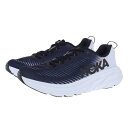 ホカ（HOKA）（レディース）ランニングシューズ リンコン 3 レギュラー ブラック ホワイト 1119396-BWHT スニーカー ジョギング ウォーキング 軽量