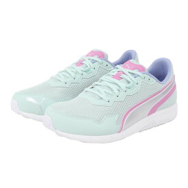 プーマ（PUMA）（キッズ）ジュニア ランニングシューズ レースシューズ スピードモンスター PL ライトブルー 19536431 スポーツ シューズ