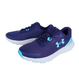 アンダーアーマー（UNDER ARMOUR）（キッズ）ジュニア スポーツ シューズ サージ 3 ブルー 3024989 501 スニーカー ランニング 軽量 通気性 クッション