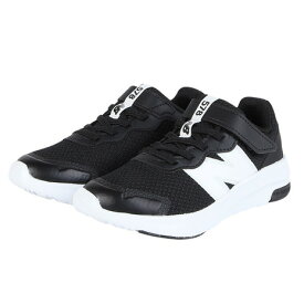 ニューバランス（new balance）（キッズ）ジュニアスポーツシューズ ベルクロ ベルト付き スニーカー 578 v1 PT578BK W