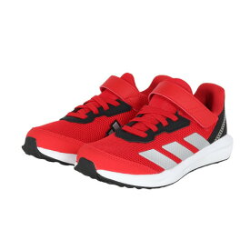 【20％OFFクーポン対象！2/17まで】アディダス（adidas）（キッズ）ジュニア スポーツシューズ ベルクロ ベルト付き スニーカー アディダス ファイト キッズ レッド JQ8104