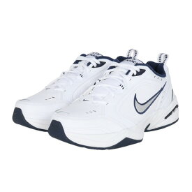 ナイキ（NIKE）（メンズ）スニーカー ウォーキングシューズ エア モナーク IV エクストラワイド ホワイト ネイビー 416355-102 スポーツ シューズ