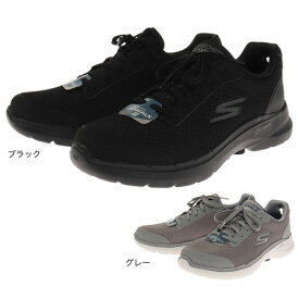 スケッチャーズ（SKECHERS）（メンズ）スニーカー ゴーウォーク 6 GO WALK 6 ROCA 黒 ブラック グレー 216268 ウォーキングシューズ フィットネス 通勤 通学