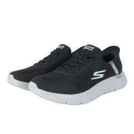 スケッチャーズ（SKECHERS）（メンズ）ウォーキングシューズ スリップインズ ゴーウォーク フレックス ハンズ アップ 216324WW-BKGY