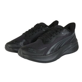 プーマ（PUMA）（メンズ、レディース、キッズ）スニーカー スポーツシューズ パウンス ライト PTX イーズイン ブラック 31267201 ランニングシューズ