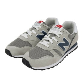 ニューバランス（new balance）（メンズ、レディース）スニーカー スポーツシューズ 373 グレー ML373XH2 D カジュアルシューズ