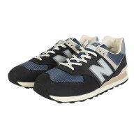 ニューバランス（new balance）（メンズ、レディース）スニーカー スポーツシューズ 574 ブラック グレー…