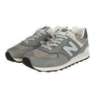 ニューバランス（new balance）（メンズ、レディース）スニーカー スポーツシューズ 574 グレー U574SNVD…