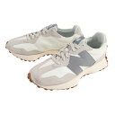 ニューバランス（new balance）（メンズ、レディース）スニーカー 327 U327 LT D ホワイト グレー カジュアル スポーツシューズ タウン 日常履き