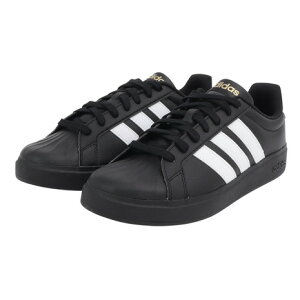 アディダス（adidas）（メンズ、レディース）スニーカー ストリート トーク ブラック JP8276 スポーツ カジュ