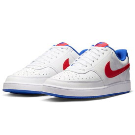 【15％OFFクーポン対象！5/21まで】ナイキ（NIKE）（メンズ）スニーカー スポーツシューズ コート ビジョン ホワイト レッド LO DB5945-161