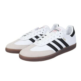 アディダス（adidas）（メンズ、レディース）スニーカー サンバ ホワイト ブラック IH6001 スポーツシューズ サッカーインドアシューズ 快適 タウン 日常履き