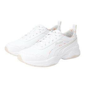 プーマ（PUMA）（レディース）スニーカー シリア モード フラワー ホワイト 40739801 スポーツ カジュアル シューズ