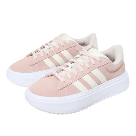 【10%OFFクーポン対象！4/18まで】アディダス（adidas）（レディース）スニーカー グランドコート プラットフォーム IE1104