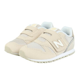 ニューバランス（new balance）（キッズ）ジュニアスニーカー スポーツシューズ 373 フック アンド ループ ベージュ I3732SZW カジュアルシューズ 面ファスナー