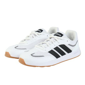 【20％OFFクーポン対象！4/27まで】アディダス（adidas）（キッズ）ジュニアスニーカー スポーツシューズ テンソー スイッチ キッズ ホワイト ブラック NQY68-JQ4781 カジュアルシューズ