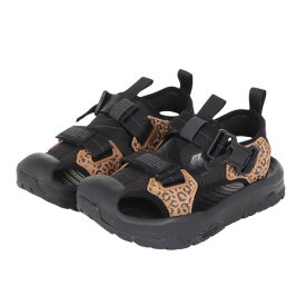 コンバース（CONVERSE）（レディース）スポーツサンダル MSD CP 2 ブラック ブラウン 34201840 ストラップ 水陸両用サンダル アウトドア タウン アニマル柄