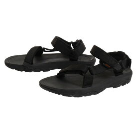 テバ（Teva）（キッズ）ジュニア サンダル ハリケーン XLT 2 ブラック 1019390C-SBLK ストラップ 面ファスナー シャワーサンダル レジャー 海 水遊び キャンプ プール