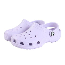 クロックス（crocs）（キッズ）ジュニア サンダル クラシック クロッグ Lavender パープル 206991-530 シャワ-サンダル フィット感 お手入れ簡単