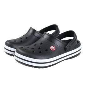 クロックス（crocs）（キッズ）ジュニアサンダル クロックバンドクロッグトドラー Black ブラック 207006-001 シャワサン 軽量 耐久性 お手入れ簡単