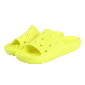 クロックス（crocs）（メンズ、レディース）サンダル クラシックスライド 2.0 Acidity イエロー 209401-76M シャワサン 軽量 速乾性 お手入れ簡単