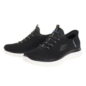 スケッチャーズ（SKECHERS）（メンズ）カジュアルシューズ スリップインズ サミッツ ハイ レンジ ブラック 232457-BLK スニーカー ウォッシャブル 軽量