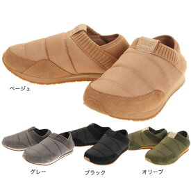 テバ（Teva）（メンズ、レディース）モックシューズ スリッポン リエンバー 2 ブラック ベージュ グレー オリーブ 1123091 室内履き 秋冬用