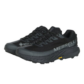 メレル（MERRELL）（メンズ）レザースニーカー カジュアルシューズ アジリティー ピーク 5 ゴアテックス 067745 BLKBLK