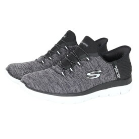 スケッチャーズ（SKECHERS）（レディース）カジュアルシューズ スリップインズ サミッツ ダズリング ヘイズ 149937W-BKW