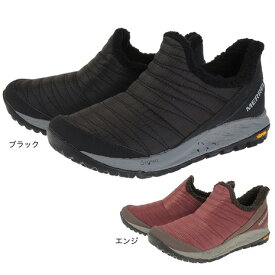 メレル（MERRELL）（レディース） モックシューズ スリッポン レディース アントラ モック ブラック エンジ 067048 066950 スニーカー 内側ボア