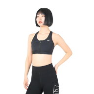 ナイキ（NIKE）（レディース）ドライフィット スウッシュ フロント ジップ ミディアムサポート パッディ…