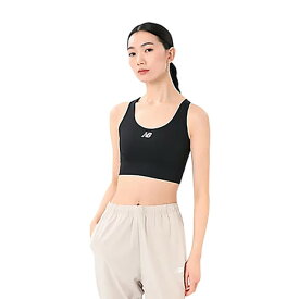 【10%OFFクーポン対象！7/10まで】ニューバランス（new balance）（レディース）グラフィックスポーツブラ WB51468BK