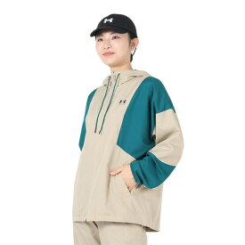 アンダーアーマー（UNDER ARMOUR）（レディース）ウィンドブレーカー ジャケット メッシュ ライナー ウーブン ソリッド ジャケット 1384761