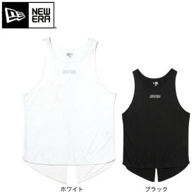 ニューエラ（NEW ERA）（レディース）ノースリーブ パフォーマンスアパレル バックスリット 吸汗速乾 ヨガ フィットネスウェア 14121933 14121934
