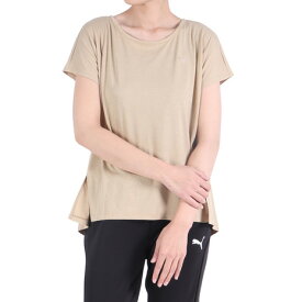 プーマ（PUMA）（レディース）トレインエッジ 半袖Tシャツ 525274