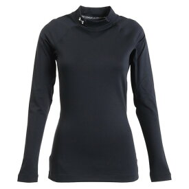アンダーアーマー（UNDER ARMOUR）（レディース）コールドギア 冬用 アーマー モックシャツ 1375496 001