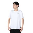 ナイキ（NIKE）（メンズ）Tシャツ 半袖 uv 速乾 ホワイト 白 マイラー 半袖トップ ドライフィット DV9316-100