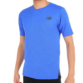 ニューバランス（new balance）（メンズ）半袖Tシャツ メンズ Q Speed ジャカード MT23281MIB