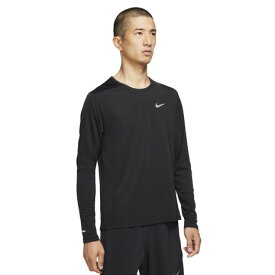 ナイキ（NIKE）（メンズ）ランニング ランニングウェア メンズ Tシャツ 長袖 Dri-FIT UV マイラー トップ DD4577-010 ナイトラン