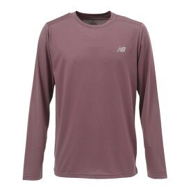 ニューバランス（new balance）（メンズ）スポーツ エッセンシャル ランロングTシャツ MT41225FDP