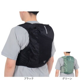 【10%OFFクーポン対象！11/13まで】サロモン（SALOMON）（メンズ、レディース）ランニングバッグ ランニングベスト フラスク付 ACTIVE SKIN 12 LC2177400 LC2177600