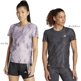 アディダス（adidas）（レディース）ULTIMATEADIDAS 総柄プリント 半袖Tシャツ IJN48