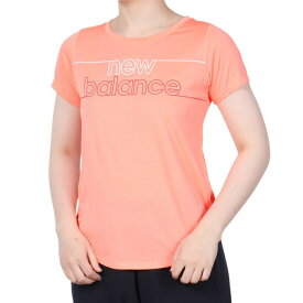 ニューバランス（new balance）（レディース）Tシャツ レディース 半袖 NBRC グラフィックショートスリーブ AWT91137WM オンライン価格