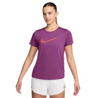 ナイキ（NIKE）（レディース）ワン スウッシュ ドライフィット 半袖 グラフィック ランニングトップ FV63…