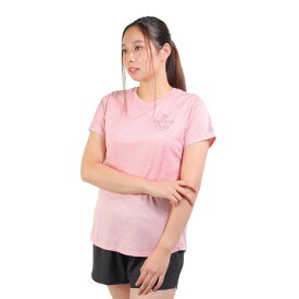 ニューバランス（new balance）（レディース）半袖Tシャツ レディース Impact Run プリンテッド WT21263POA