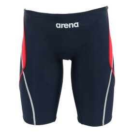 アリーナ（ARENA）（メンズ）水泳 WA承認 アクアレーシング マスターズスパッツ ネイビー×レッド S-3Lサイズ ARN-2052M TRC 競泳 公式大会使用可 撥水