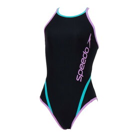 スピード（SPEEDO）（レディース）競泳水着 レディース 水泳 エフシーターンズスーツラベンダー M-LLサイズ STW02550 LV スイムウェア トレーニング