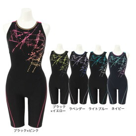 スピード（SPEEDO）（レディース）フィットネス水着 レディース 水泳 ルースンニースキン S-LLサイズ SFW12592Z 撥水 UVカット