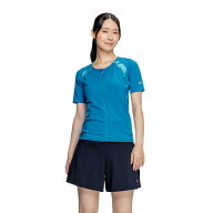 ナイキ（NIKE）（レディース）水着 レディース 水泳 フレアフィットショーツ 半袖ジップ付きセパレーツ …